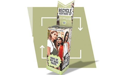 Maybelline launches recycling make-up scheme 